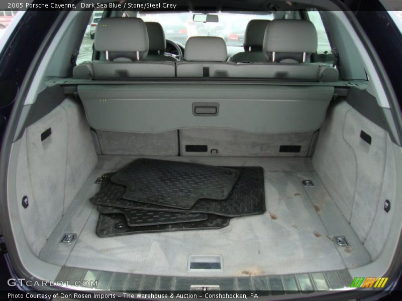 Dark Sea Blue / Stone/Steel Grey 2005 Porsche Cayenne