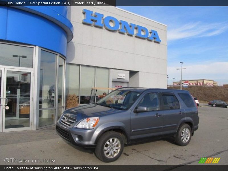 Pewter Pearl / Black 2005 Honda CR-V Special Edition 4WD