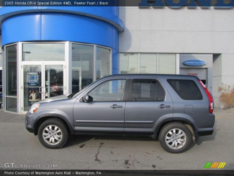 Pewter Pearl / Black 2005 Honda CR-V Special Edition 4WD