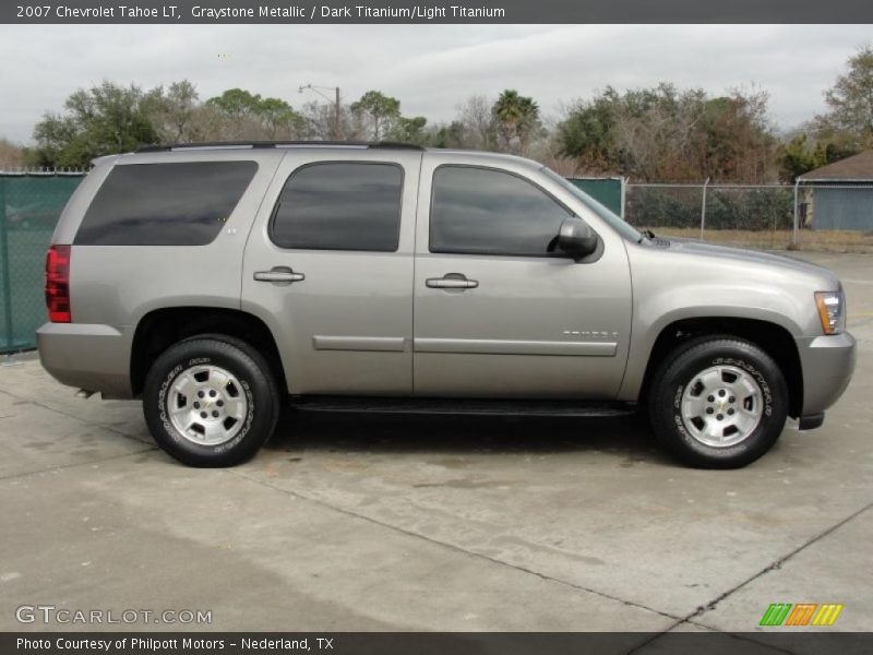 Graystone Metallic / Dark Titanium/Light Titanium 2007 Chevrolet Tahoe LT