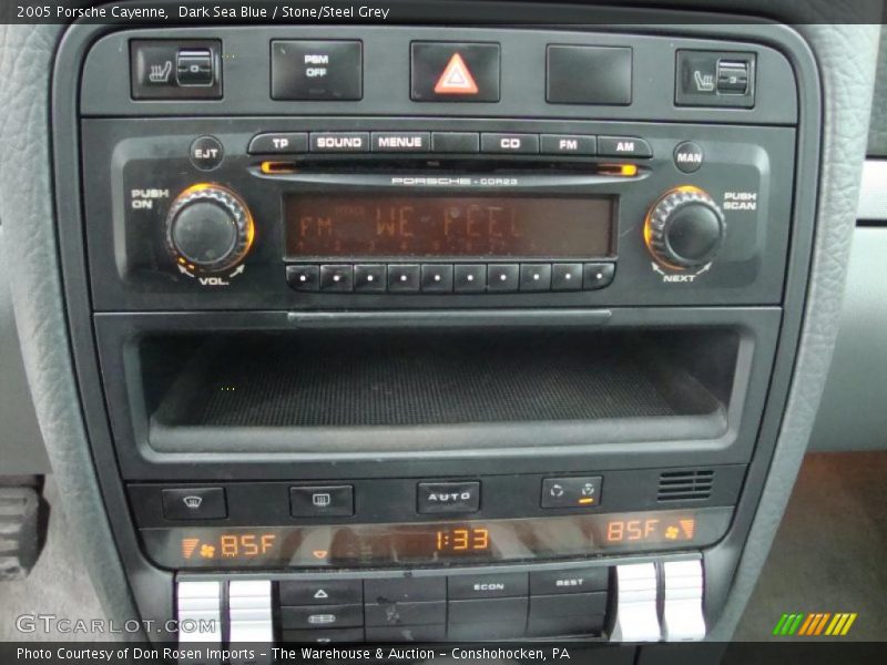 Dark Sea Blue / Stone/Steel Grey 2005 Porsche Cayenne