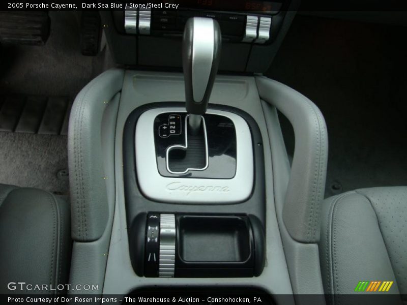 Dark Sea Blue / Stone/Steel Grey 2005 Porsche Cayenne