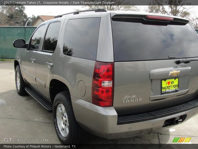 Graystone Metallic / Dark Titanium/Light Titanium 2007 Chevrolet Tahoe LT