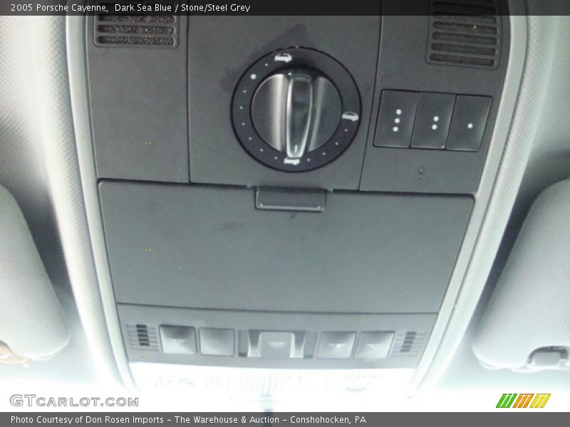 Dark Sea Blue / Stone/Steel Grey 2005 Porsche Cayenne