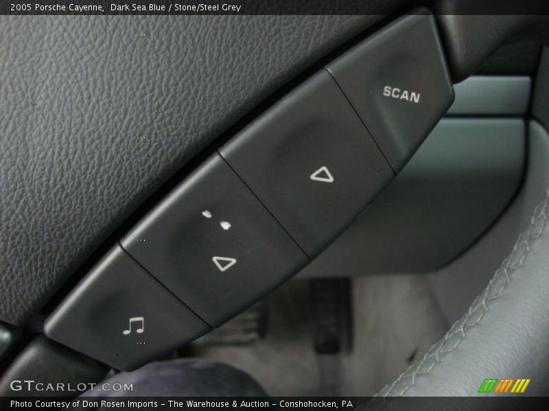 Dark Sea Blue / Stone/Steel Grey 2005 Porsche Cayenne