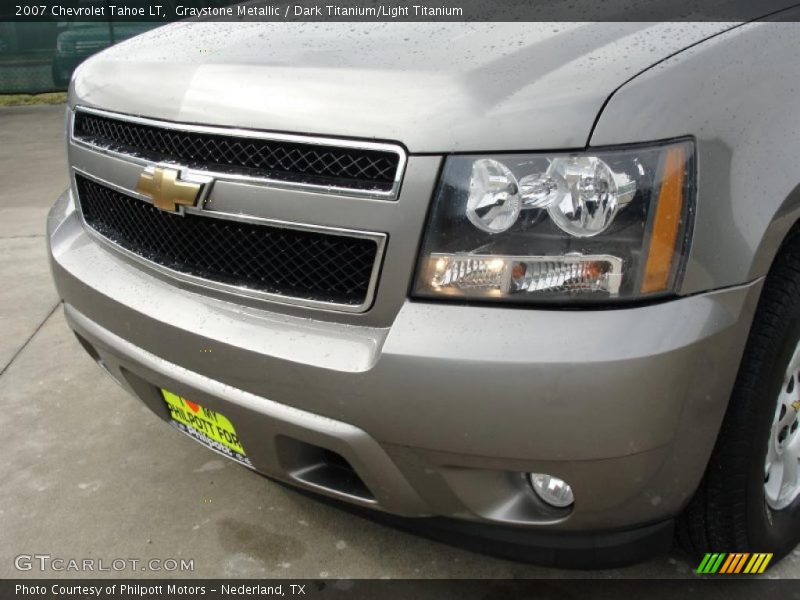 Graystone Metallic / Dark Titanium/Light Titanium 2007 Chevrolet Tahoe LT