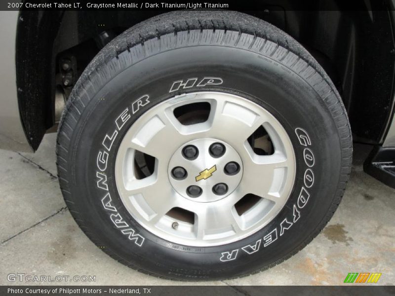 Graystone Metallic / Dark Titanium/Light Titanium 2007 Chevrolet Tahoe LT