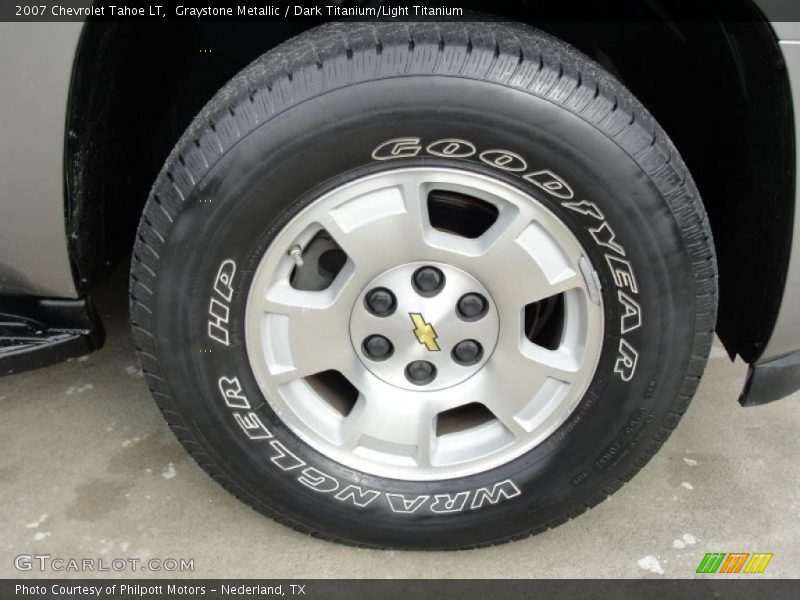 Graystone Metallic / Dark Titanium/Light Titanium 2007 Chevrolet Tahoe LT