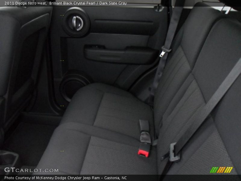 Brilliant Black Crystal Pearl / Dark Slate Gray 2011 Dodge Nitro Heat