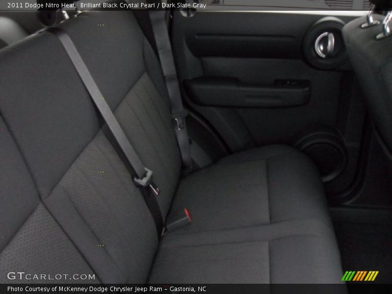 Brilliant Black Crystal Pearl / Dark Slate Gray 2011 Dodge Nitro Heat