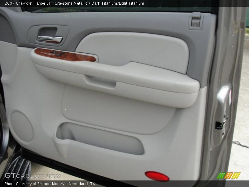 Graystone Metallic / Dark Titanium/Light Titanium 2007 Chevrolet Tahoe LT