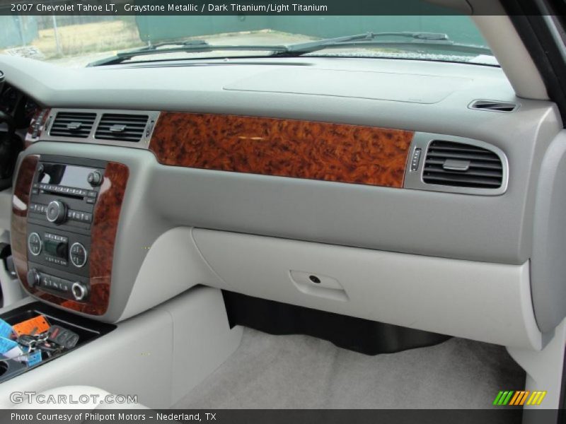 Graystone Metallic / Dark Titanium/Light Titanium 2007 Chevrolet Tahoe LT