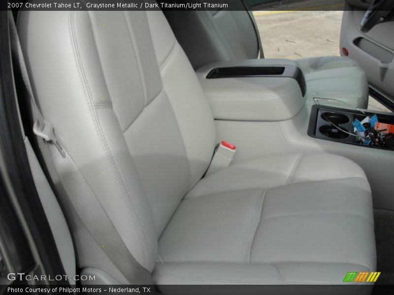 Graystone Metallic / Dark Titanium/Light Titanium 2007 Chevrolet Tahoe LT
