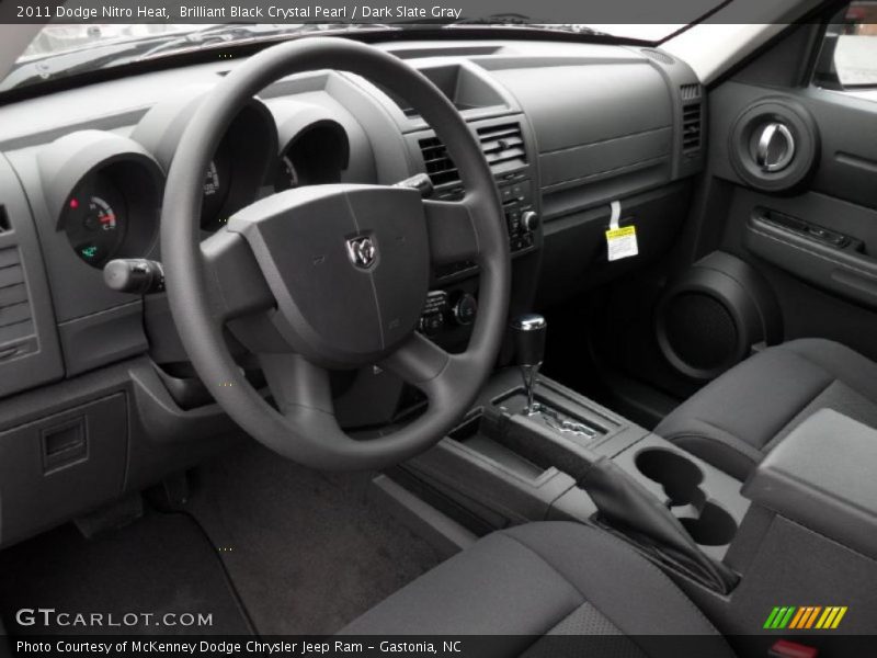 Dark Slate Gray Interior - 2011 Nitro Heat 