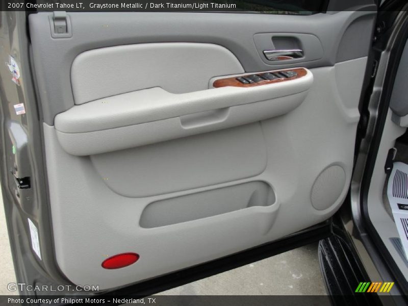 Graystone Metallic / Dark Titanium/Light Titanium 2007 Chevrolet Tahoe LT