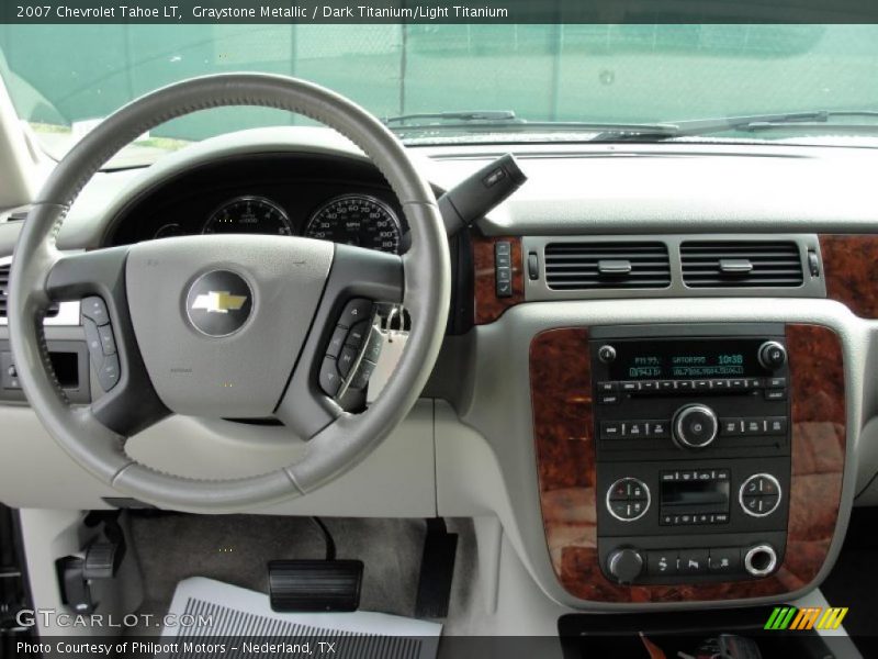 Graystone Metallic / Dark Titanium/Light Titanium 2007 Chevrolet Tahoe LT