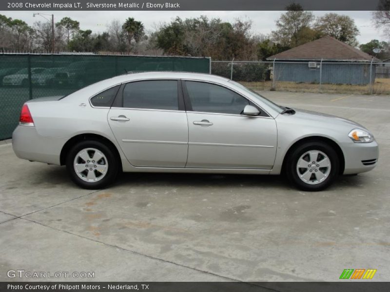 Silverstone Metallic / Ebony Black 2008 Chevrolet Impala LT