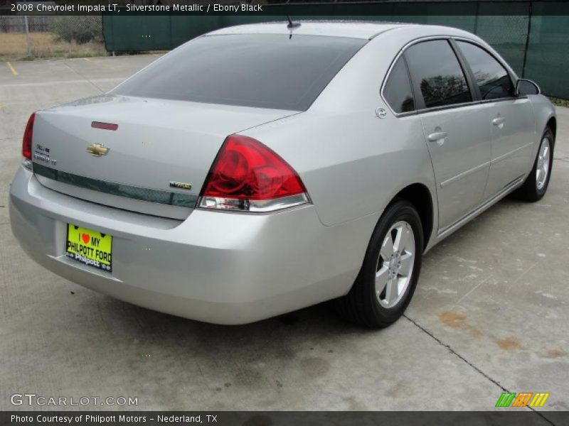 Silverstone Metallic / Ebony Black 2008 Chevrolet Impala LT
