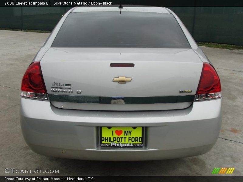 Silverstone Metallic / Ebony Black 2008 Chevrolet Impala LT