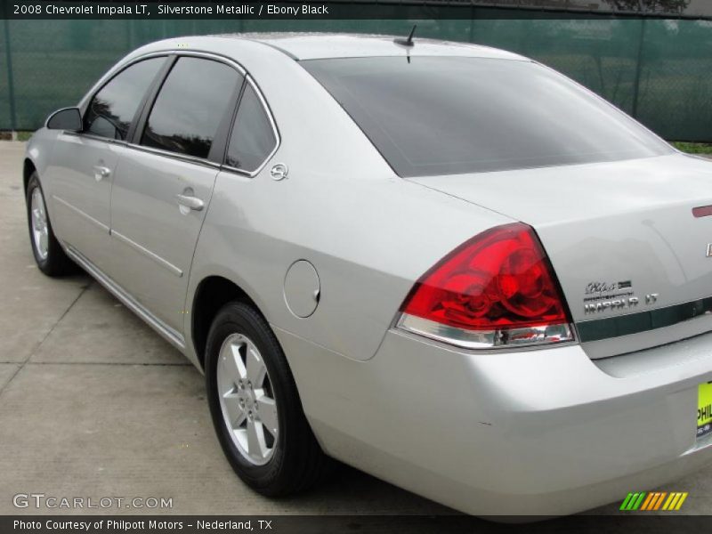 Silverstone Metallic / Ebony Black 2008 Chevrolet Impala LT