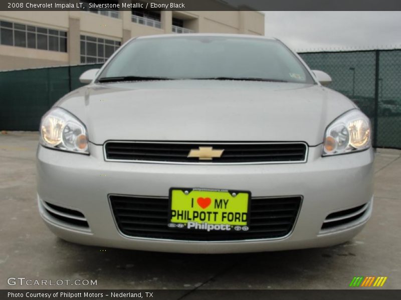 Silverstone Metallic / Ebony Black 2008 Chevrolet Impala LT