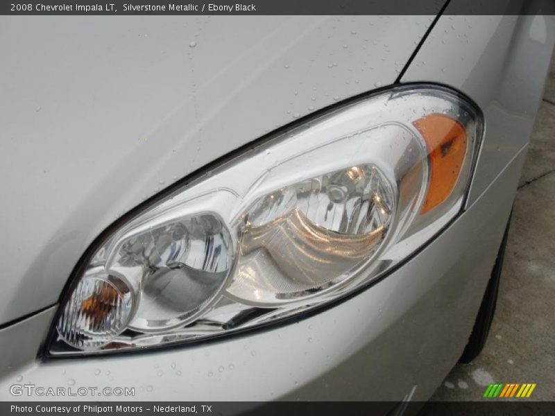 Silverstone Metallic / Ebony Black 2008 Chevrolet Impala LT