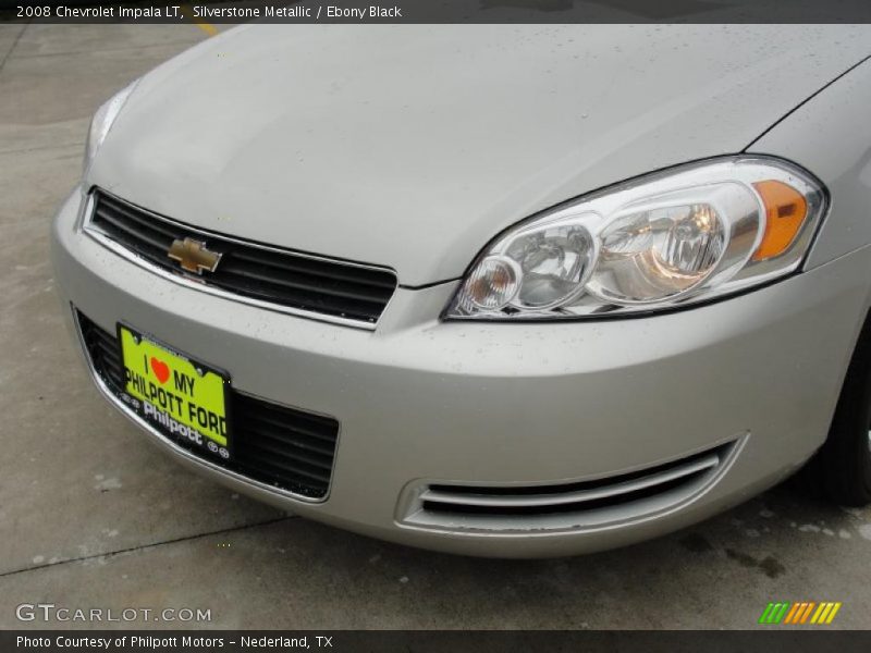 Silverstone Metallic / Ebony Black 2008 Chevrolet Impala LT