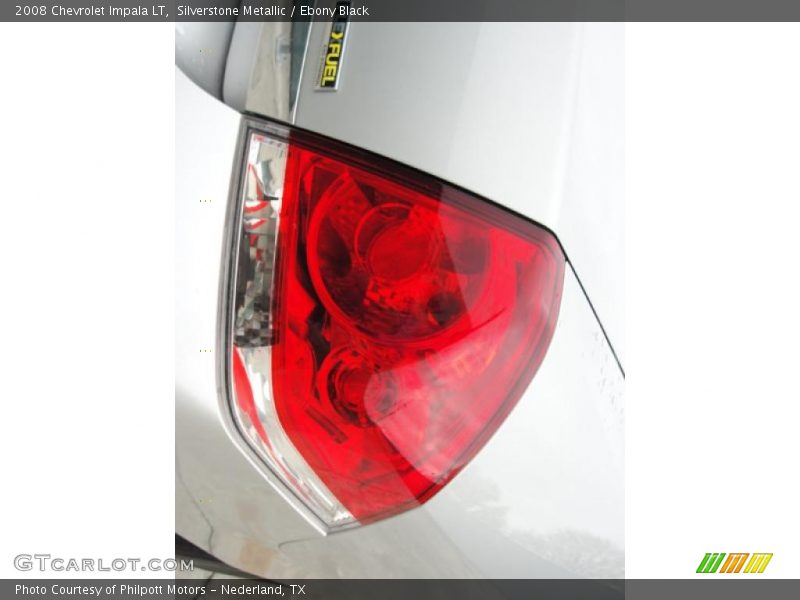 Silverstone Metallic / Ebony Black 2008 Chevrolet Impala LT