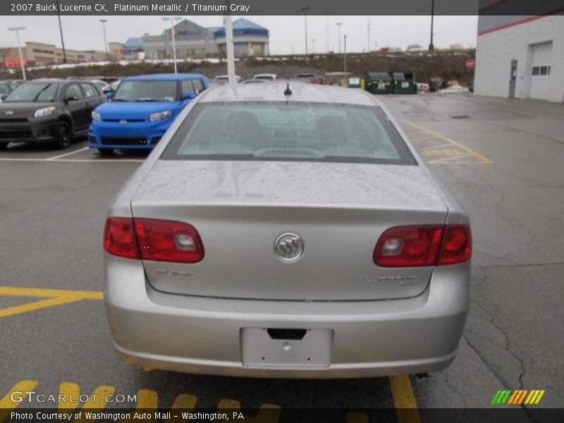 Platinum Metallic / Titanium Gray 2007 Buick Lucerne CX