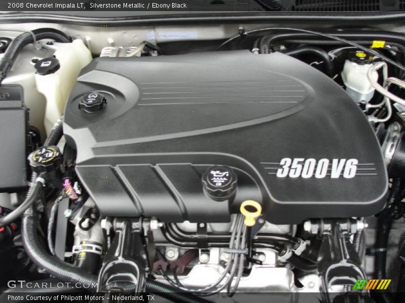 Silverstone Metallic / Ebony Black 2008 Chevrolet Impala LT