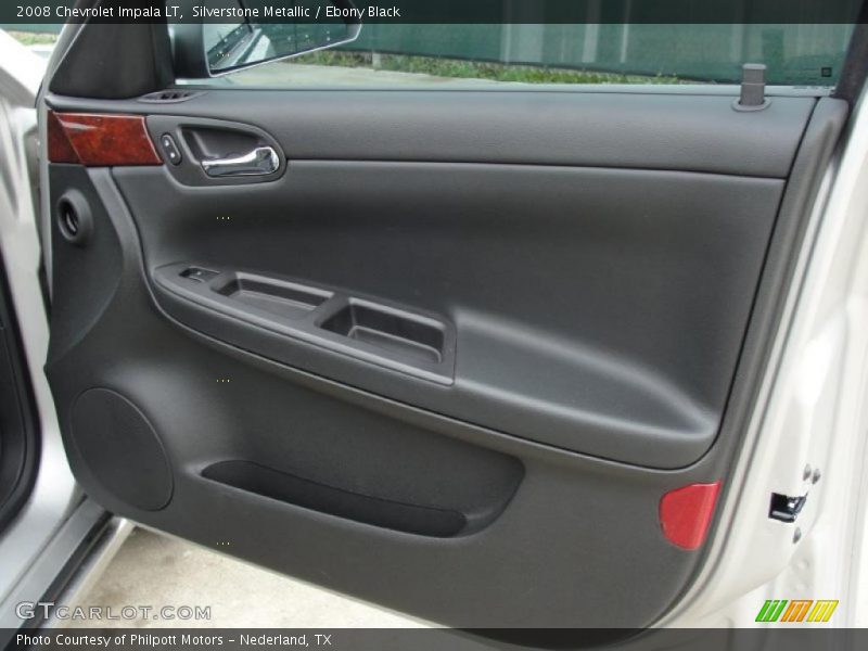 Silverstone Metallic / Ebony Black 2008 Chevrolet Impala LT