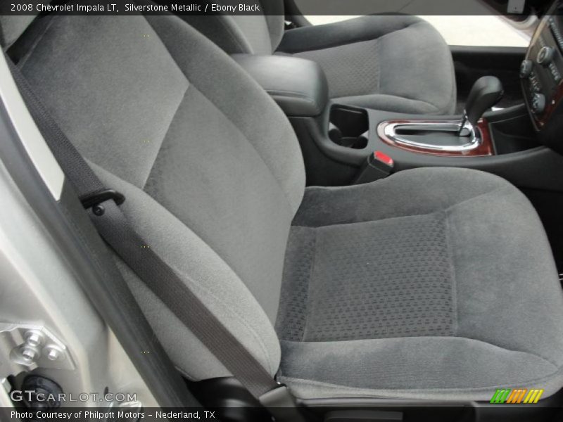 Silverstone Metallic / Ebony Black 2008 Chevrolet Impala LT