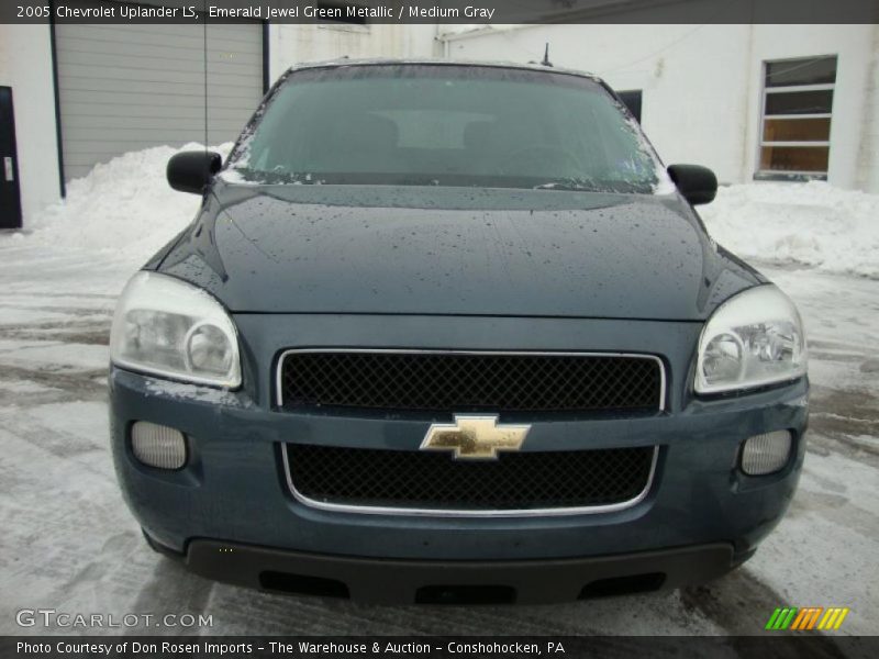 Emerald Jewel Green Metallic / Medium Gray 2005 Chevrolet Uplander LS