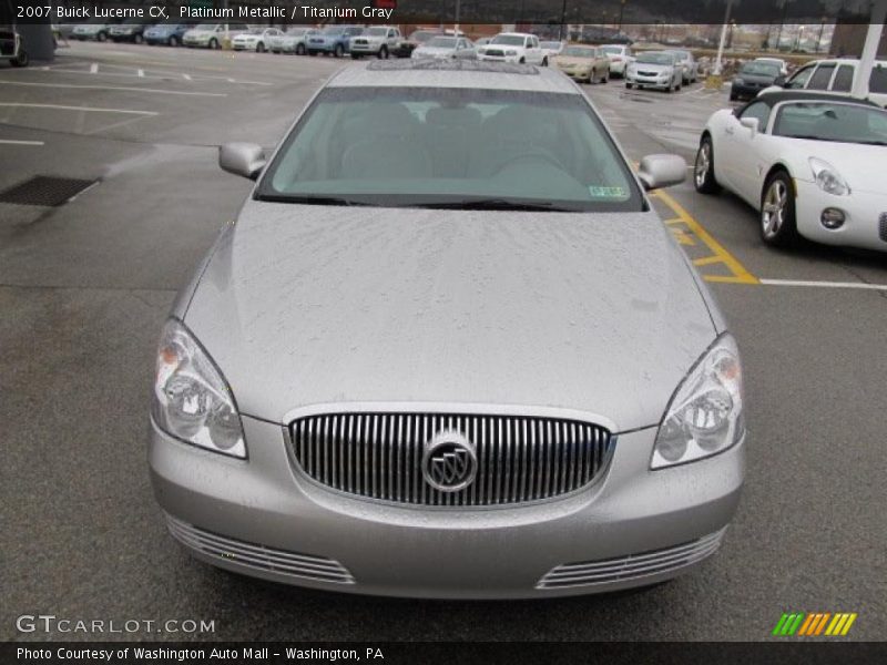 Platinum Metallic / Titanium Gray 2007 Buick Lucerne CX
