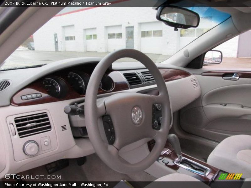 Platinum Metallic / Titanium Gray 2007 Buick Lucerne CX
