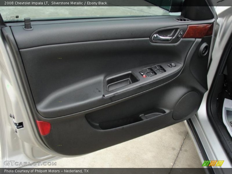 Silverstone Metallic / Ebony Black 2008 Chevrolet Impala LT