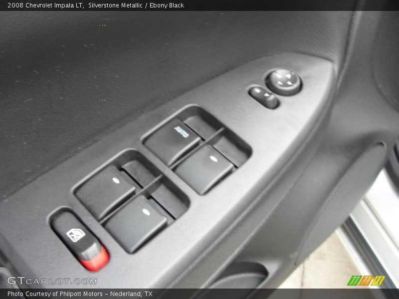 Silverstone Metallic / Ebony Black 2008 Chevrolet Impala LT