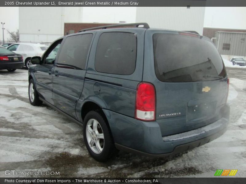 Emerald Jewel Green Metallic / Medium Gray 2005 Chevrolet Uplander LS