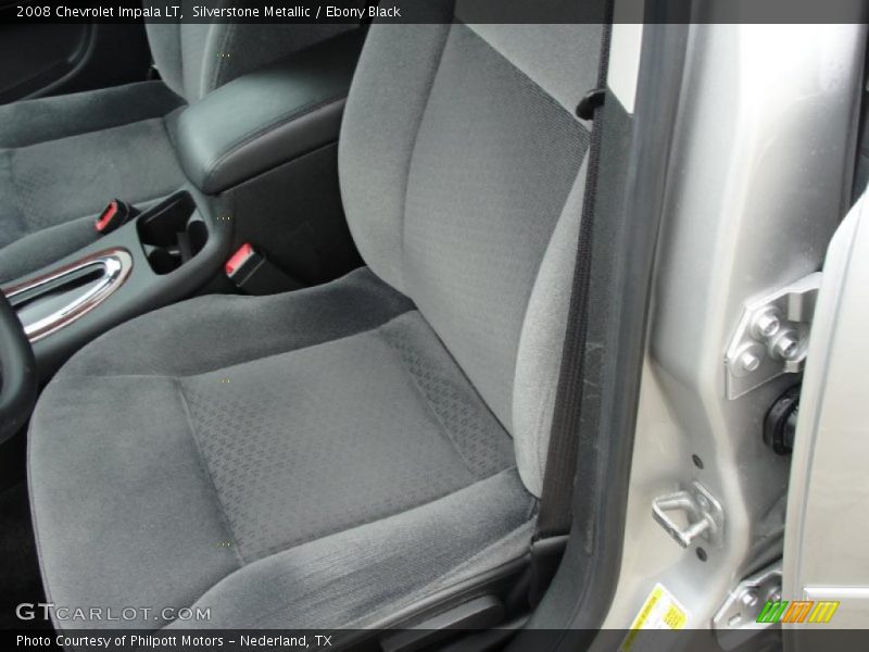 Silverstone Metallic / Ebony Black 2008 Chevrolet Impala LT