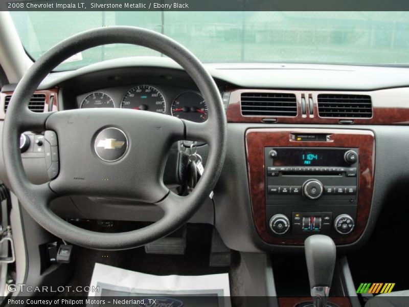 Silverstone Metallic / Ebony Black 2008 Chevrolet Impala LT