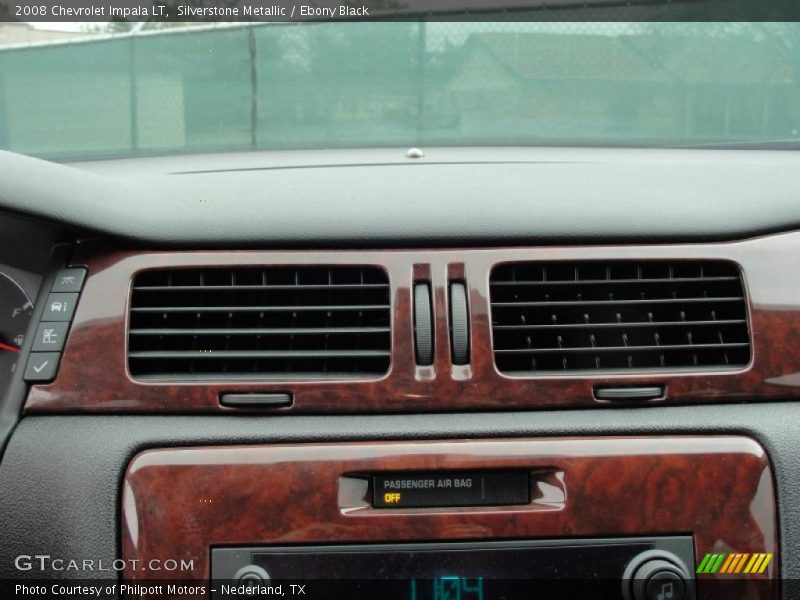 Silverstone Metallic / Ebony Black 2008 Chevrolet Impala LT