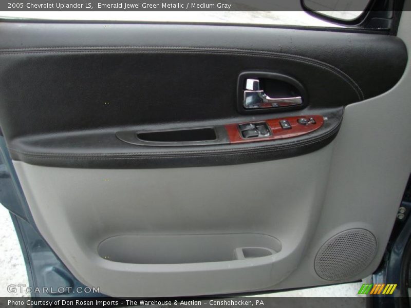 Emerald Jewel Green Metallic / Medium Gray 2005 Chevrolet Uplander LS