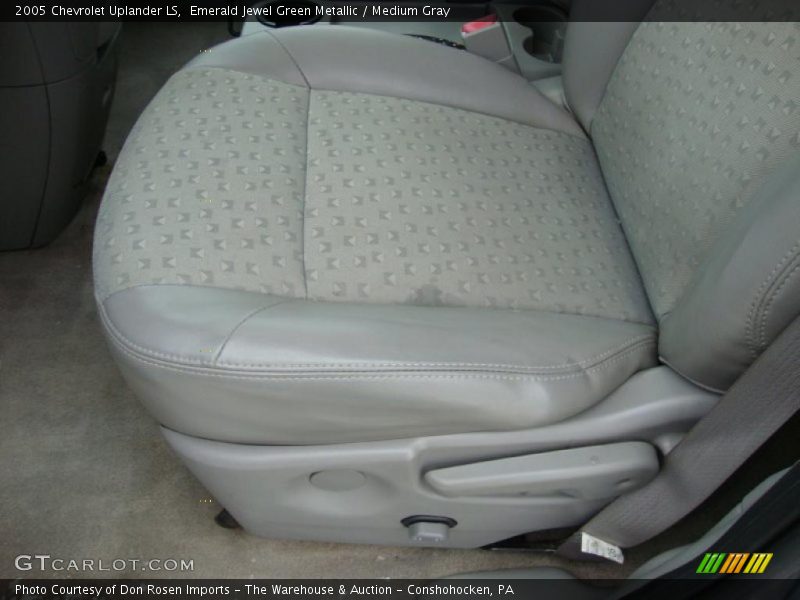 Emerald Jewel Green Metallic / Medium Gray 2005 Chevrolet Uplander LS