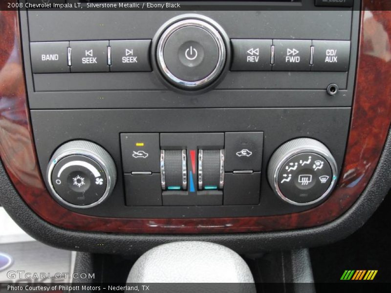Silverstone Metallic / Ebony Black 2008 Chevrolet Impala LT