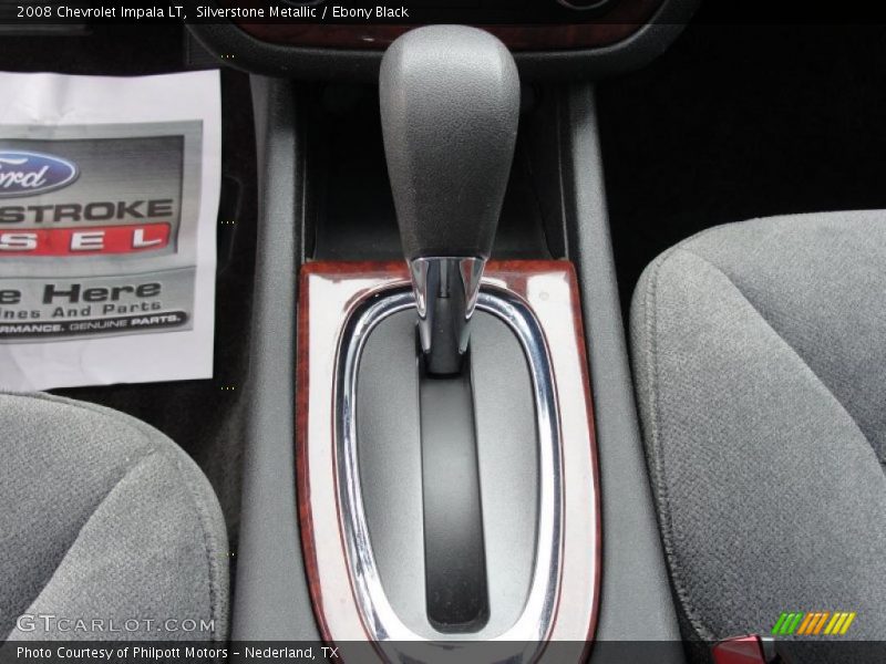 Silverstone Metallic / Ebony Black 2008 Chevrolet Impala LT