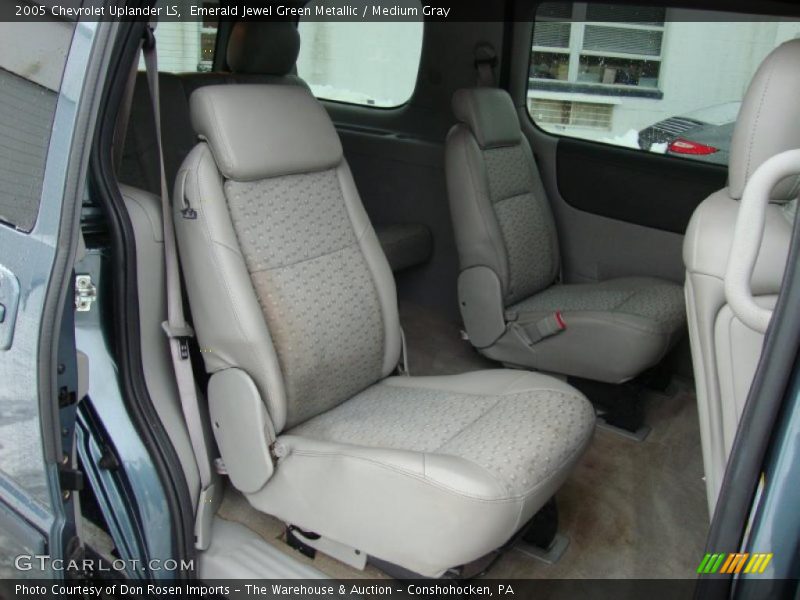Emerald Jewel Green Metallic / Medium Gray 2005 Chevrolet Uplander LS