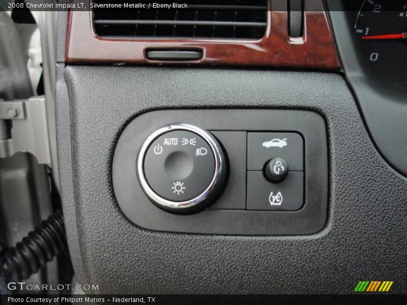 Silverstone Metallic / Ebony Black 2008 Chevrolet Impala LT