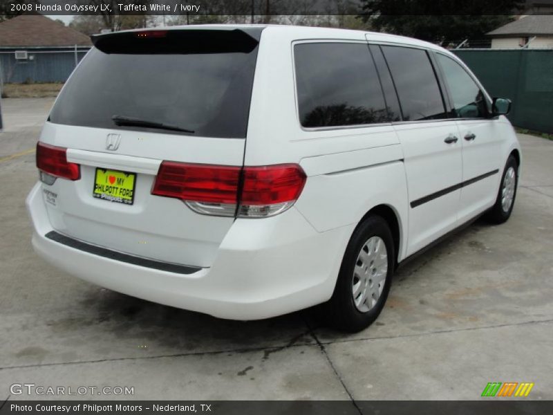 Taffeta White / Ivory 2008 Honda Odyssey LX