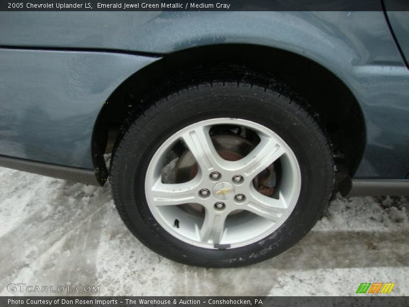 Emerald Jewel Green Metallic / Medium Gray 2005 Chevrolet Uplander LS