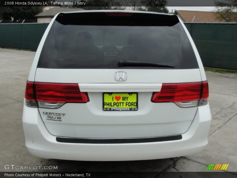 Taffeta White / Ivory 2008 Honda Odyssey LX